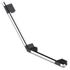 AKW Onyx Duo Black 135° Grab Rail