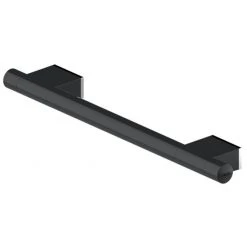 AKW Onyx 600mm Black Straight Grab Rail