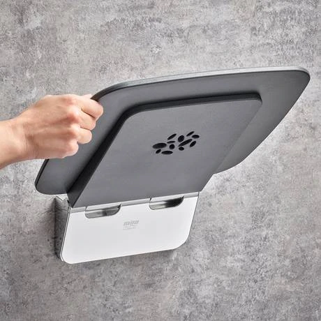 Mira Premium Folding Wall Mounted Shower Seat - Grey/Chrome - 2.1731.002 4 Mira Premium Folding Wall Mounted Shower Seat - Grey/Chrome - 2.1731.002 - Image 4