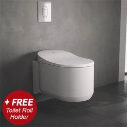 Grohe Sensia Arena Wall Hung Smart Toilet + FREE TOILET ROLL HOLDER
