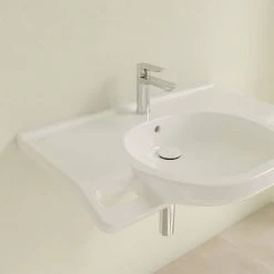 Villeroy and Boch ViCare 810mm Wheelchair Accessible Washbasin - 41208001 7 Villeroy and Boch ViCare 810mm Wheelchair Accessible Washbasin - 41208001 -Assisted Living Bathrooms Store 41208001 D2 460