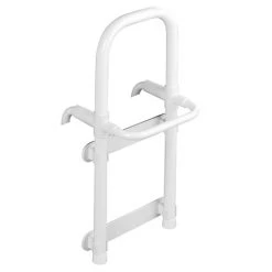 WENKO Secura Bath Safety Rail - 120Kg Adjustable - White - 8110100