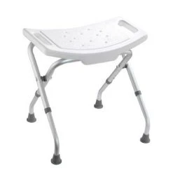 Croydex White Adjustable Bathroom & Shower Seat - AP100122
