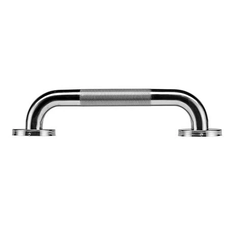 Croydex 300mm Stainless Steel Grab Bar with Anti-Slip Grip - AP500541 4 Croydex 300mm Stainless Steel Grab Bar with Anti-Slip Grip - AP500541 - Image 4