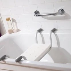 Croydex 300mm Stainless Steel Chrome Straight Grab Bar - AP501041 -Assisted Living Bathrooms Store AP501041 detail7 460