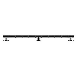 Croydex Grab N Grip 890mm Support Rail Grab Bar - Chrome - AP530841 -Assisted Living Bathrooms Store AP530841 ai4 460