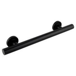 Arezzo 460mm Matt Black Straight Grab Rail