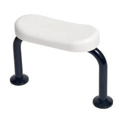 Bristan - Back Rest Rail and Pad - Blue Aluminium - BRPAD-B