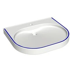 Franke ANMW504-BLUE 450mm VariusCare wheelchair accessible washbasin
