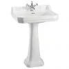 Burlington Edwardian Large Basin & Regal Pedestal