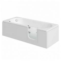 Milton Luxury Walk In 1700mm Bath inc. Front + End Panels -Assisted Living Bathrooms Store M036 d2 460