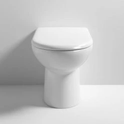 Milton Comfort Height BTW Toilet Pan + Soft Close Seat -Assisted Living Bathrooms Store MCBTW d2 460