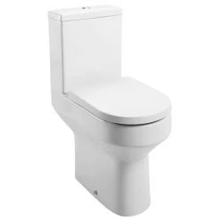 Milton Modern Round Comfort Height Toilet + Soft Close Seat