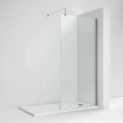 Nova 1700 x 700 Bath Replacement Wet Room (1000mm Chrome Screen w. Tray) 6 Nova 1700 x 700 Bath Replacement Wet Room (1000mm Chrome Screen w. Tray) -Assisted Living Bathrooms Store NV17BRWR d2 460