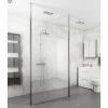 Toronto 8mm Wet Room Screen (Various Sizes) + 2 Ceiling Poles